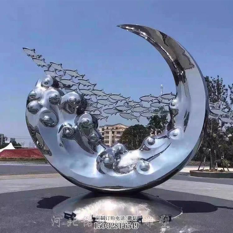 金屬雕塑服務(wù)商，美陳雕塑，不銹鋼雕塑訂做